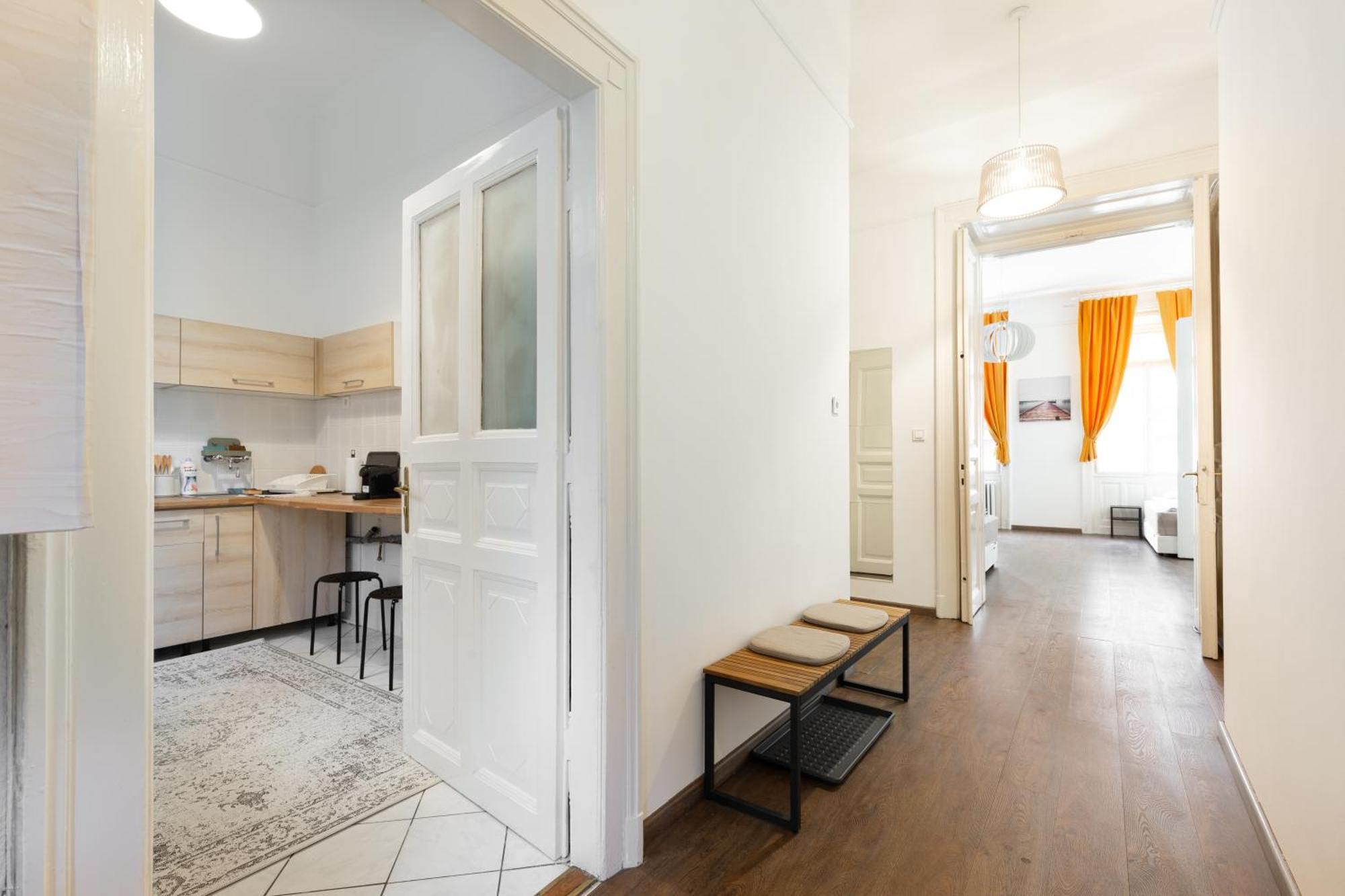Appartamento Anker Center By Stn Budapest Esterno foto